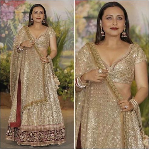 Rani Mukerji at Sonam Wedding