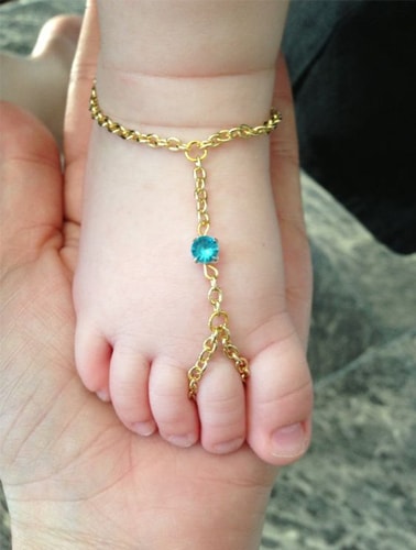 Slave Anklets for baby