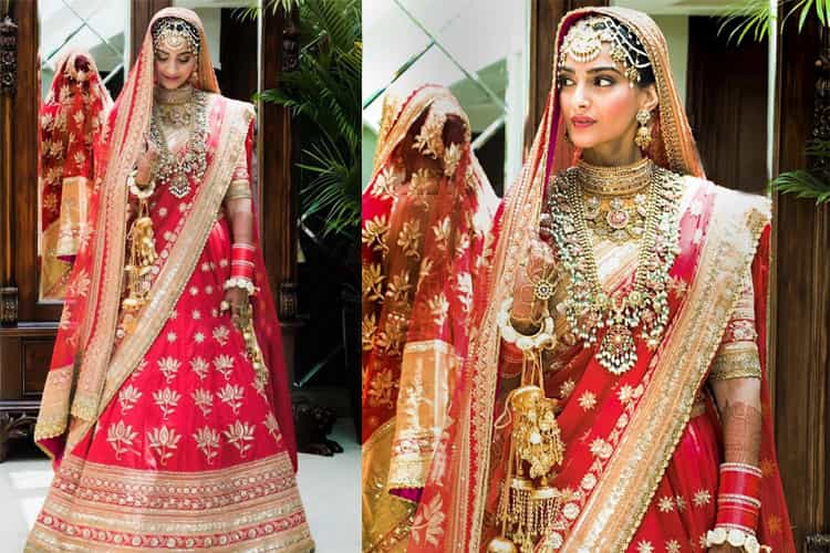 Sonam Kapoor Wedding Dress