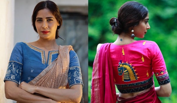 Top Blouse Designs For Cotton Sarees To Look Hot This Summer
