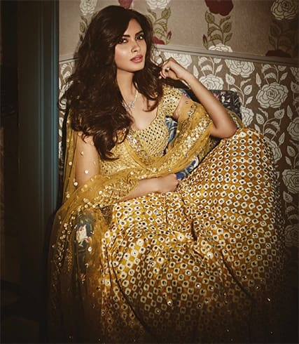 Diana Penty in Abhinav Mishra Lehenga