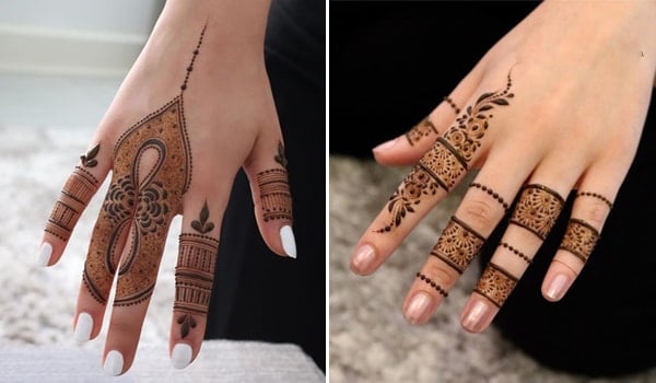 75 Stunning Finger Mehndi Designs - 2023 | Fabbon