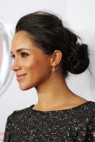 Meghan Markle Bun Hair