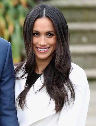 Meghan Markle Engagement Hairstyle