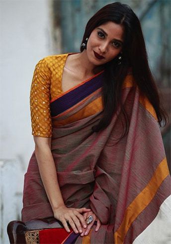 Simple Blouse Designs For Cotton Sarees