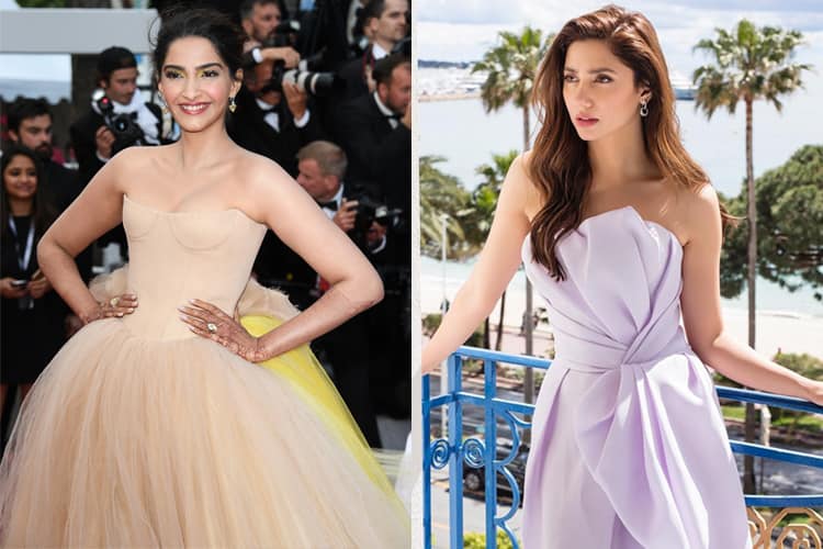 Sonam Kapoor and Mahira Khan At Cannes 2018