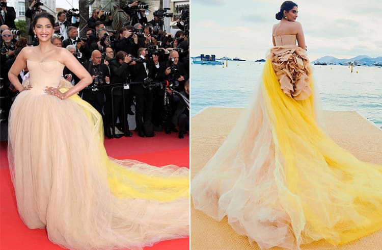 Sonam Kapoor at Cannes 2018