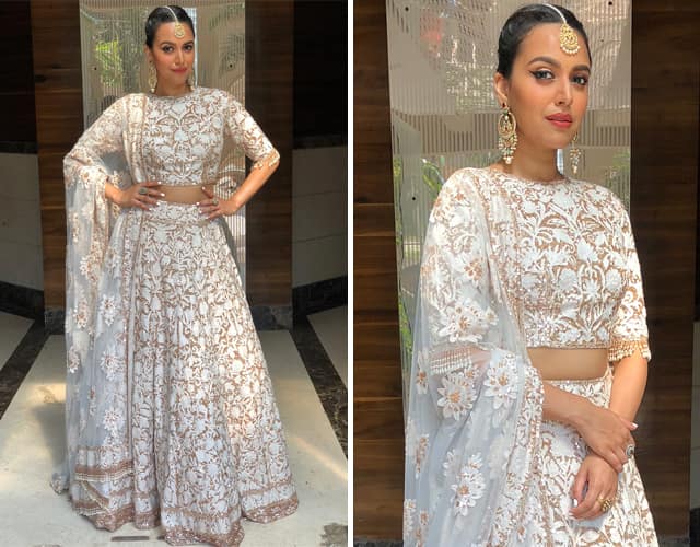 Swara Bhaska in Manish Malhotra