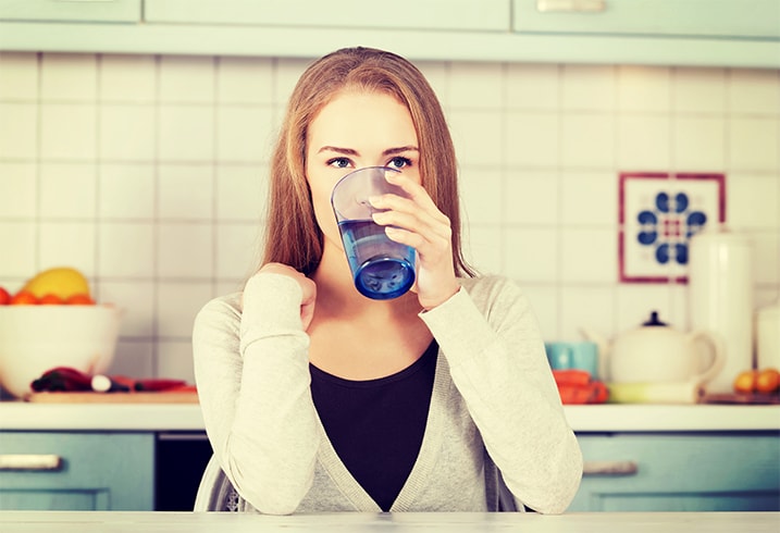 Women Drinking Water