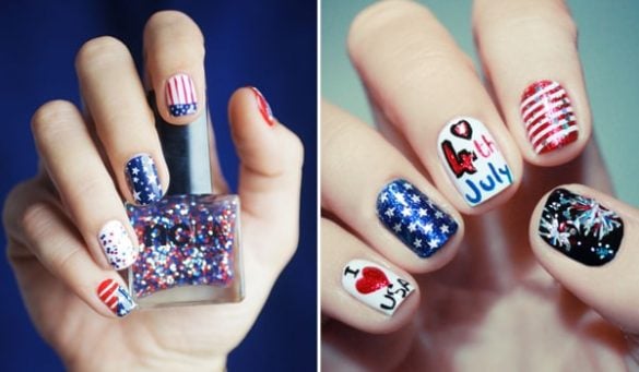 4th of July Nail Art Ideas