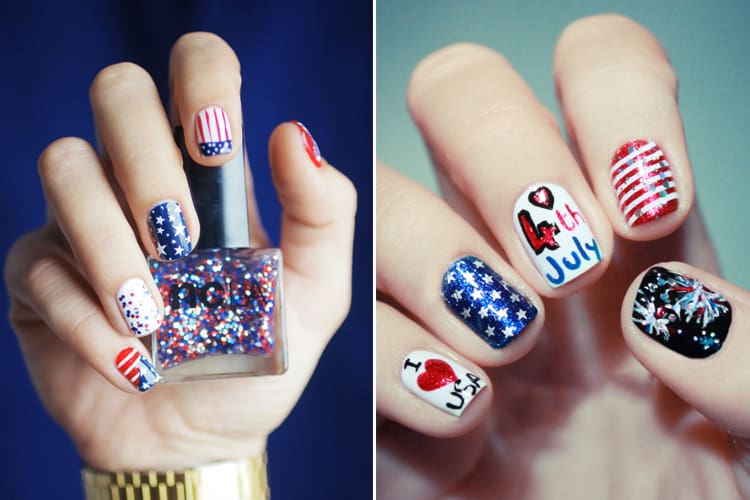 4th of July Nail Art Ideas