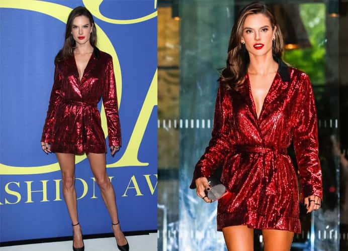 Alessandra Ambrosio at CFDA Awards