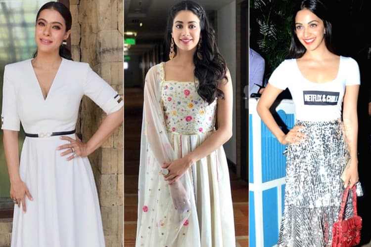 Bollywood in White Outfits