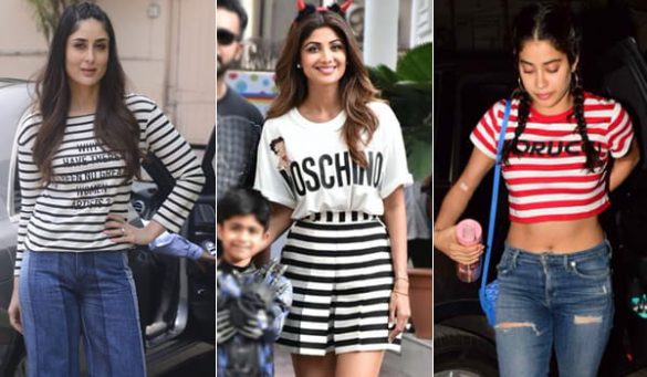 Celebs Stripes Fashion