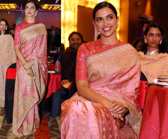 The Gorgeous Deepika Padukone In Saree 