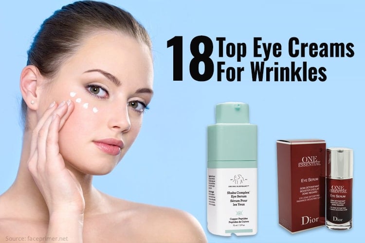 18 Top Eye Cremes für Falten und Tränensäcke  