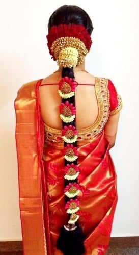 12 Popular South Indian Bridal Hairstyles 12 Popular South Indian Bridal Hairstyles