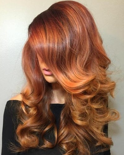 Ginger Brown Hair Color