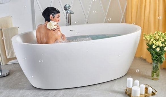 Half bath For beautiful skin