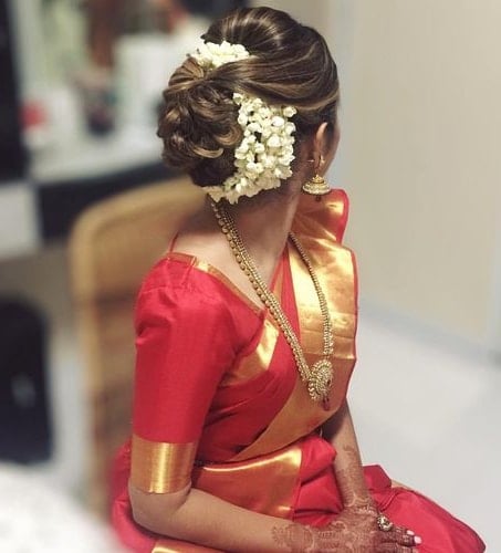 12 Popular South Indian Bridal Hairstyles