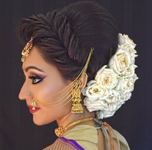 12 Popular South Indian Bridal Hairstyles