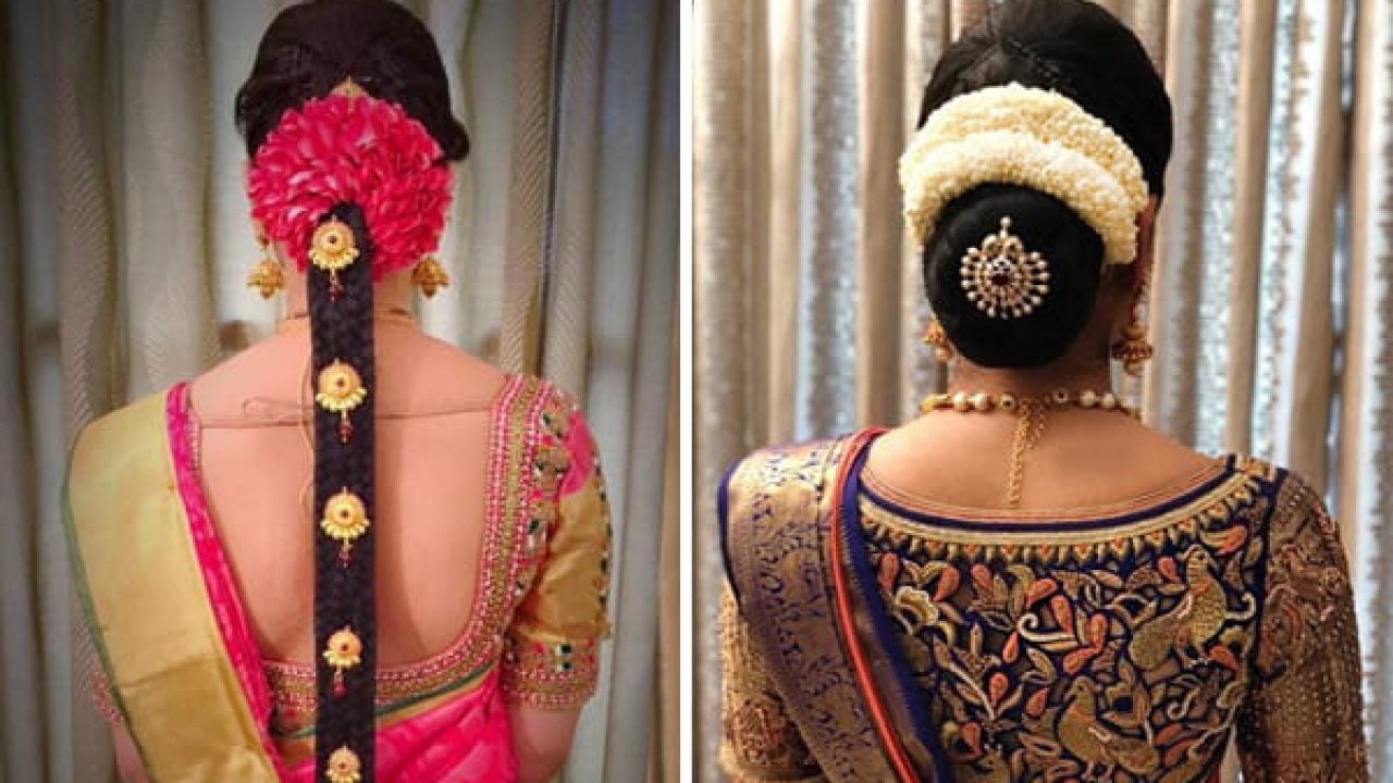 12 Popular South Indian Bridal Hairstyles Indian Fashion Blog