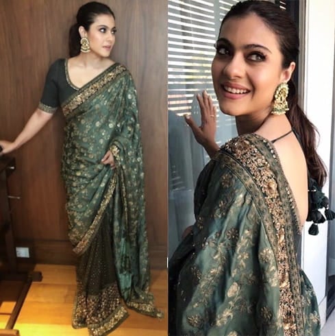 Kajol In Designer Saree