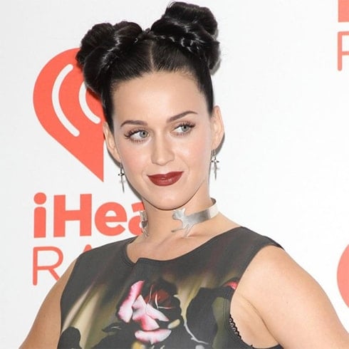 Katy Perry Space Bun Style