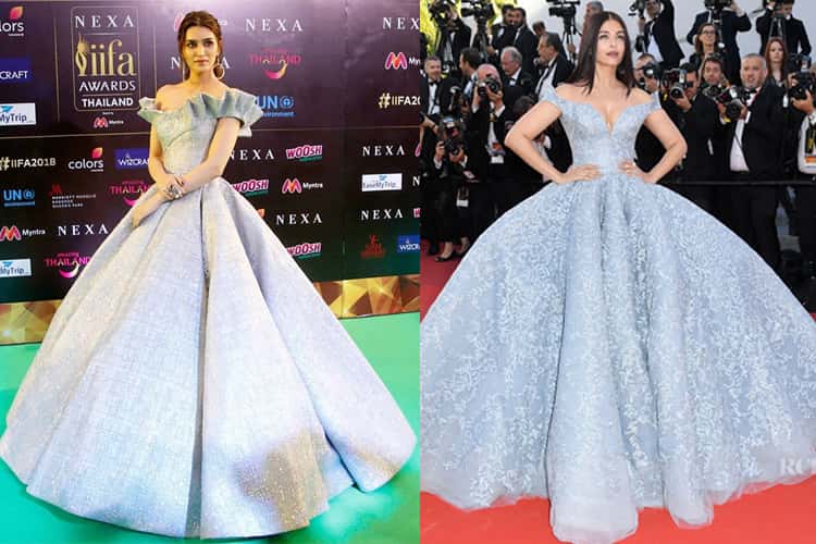 Kriti Sanon and aishwarya fashion