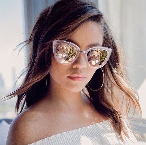 Mirrored sunglasses