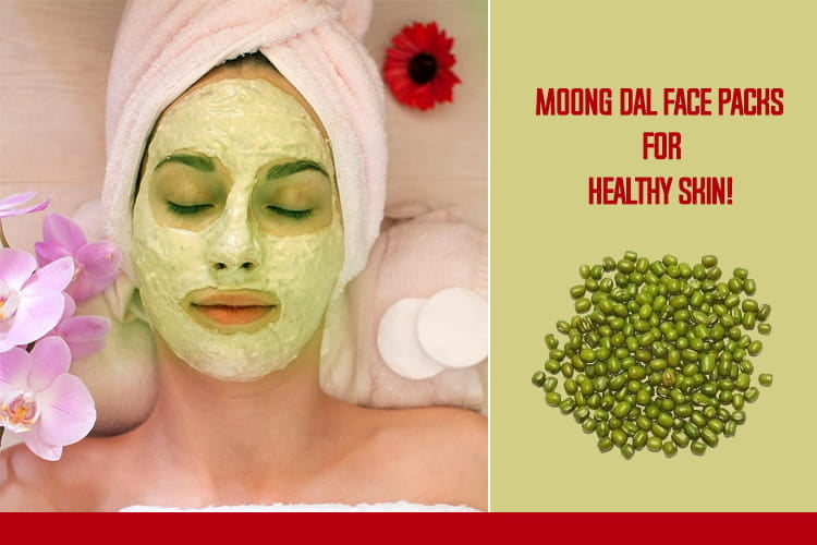 Moong dal face pack