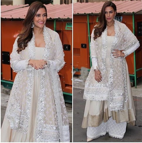 Neha Dhupia Designer Outfit