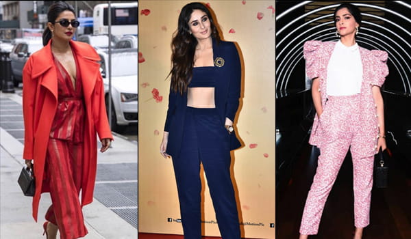 A Throwback To Pantsuits That Bollywood Wore