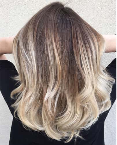 Platinum Browns Hair Color