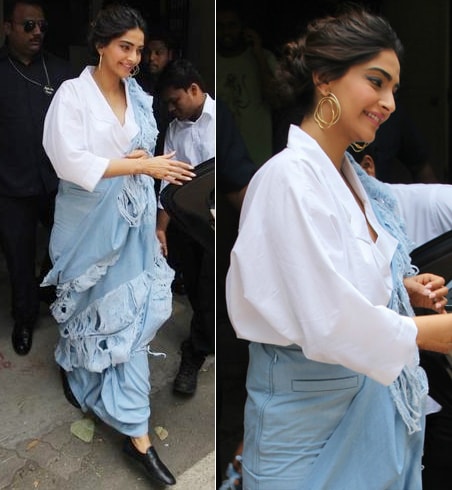 Sonam Kapoor designer Saree