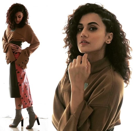 Taapsee In Esha Sethi Thirani Fashion