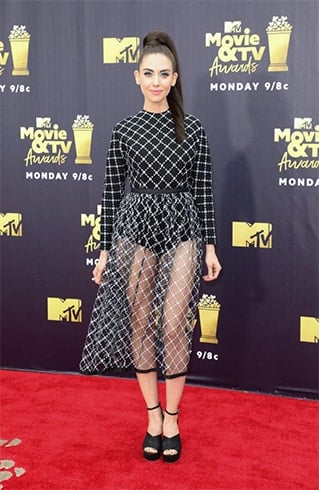 Alison Brie at MTV Movie Awards