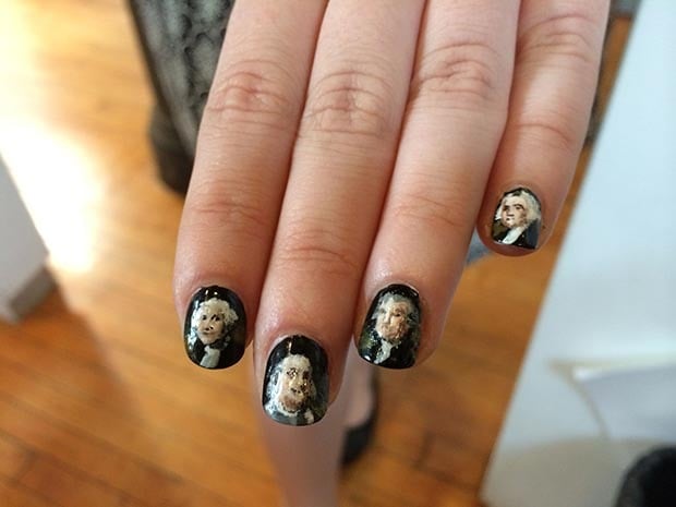 American Presidents Nail Art