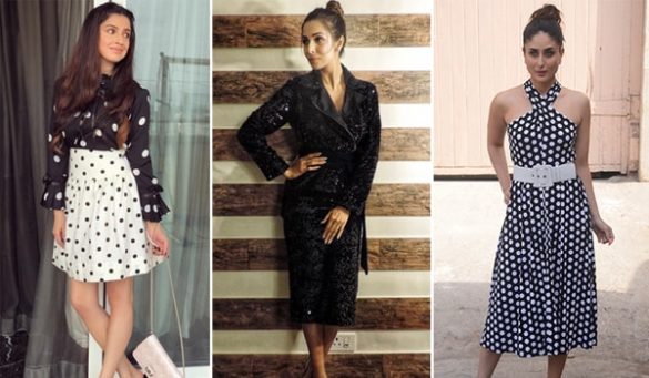 Celebrities in Black Dress