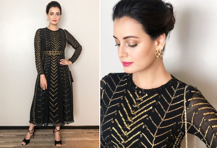 Dia Mirza in Pallavi Singhee Dress