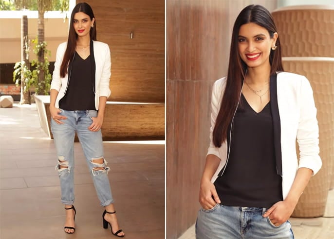 Diana Penty in Blazer