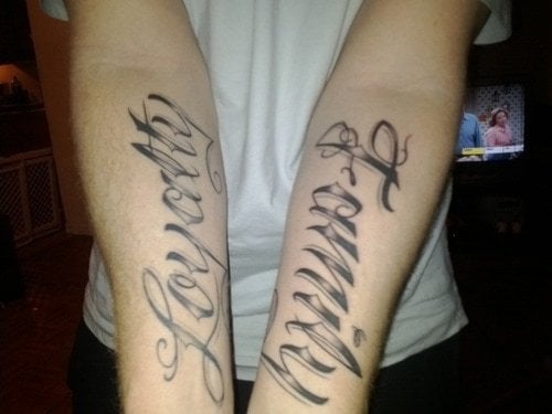 Family Loyalty Tattoos