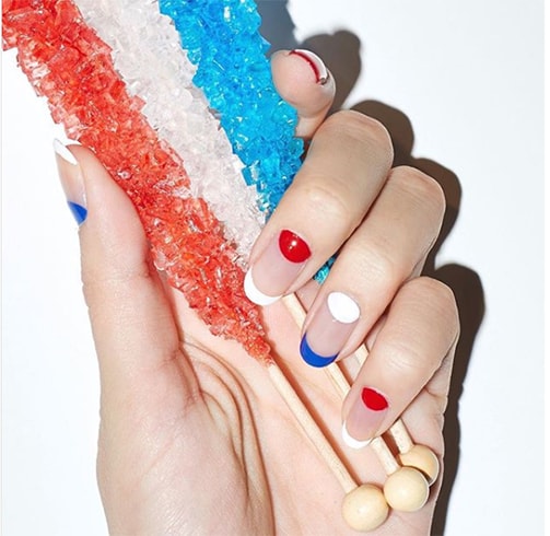 Fourth of July Nail Art