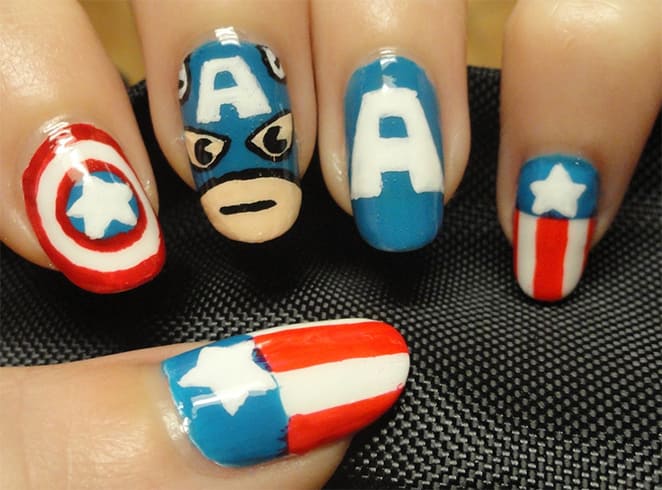 Fourth of July Nails