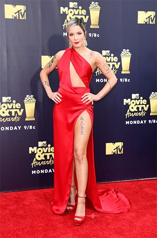 Halsey at MTV Movie Awards 2018
