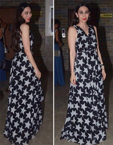 Karisma Kapoor in Marmar Halim maxi