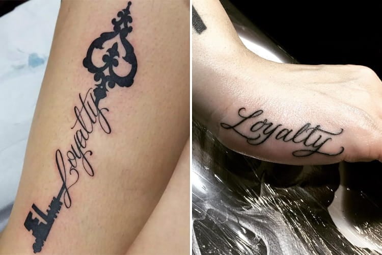 17 Loyalty Tattoo Ideas For Women And The Meaning Behind Them  Moms Got  the Stuff