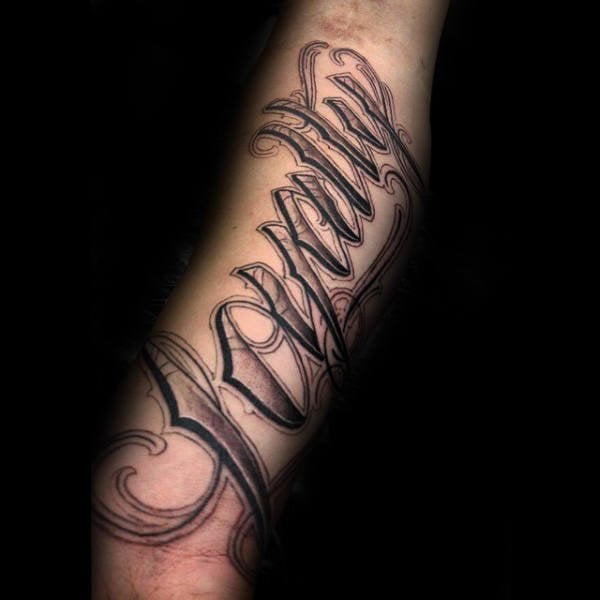 Loyalty Tattoos On Forearm