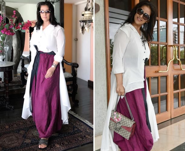 Manisha Koirala in Chola outfit