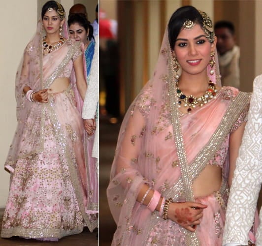 Mira Rajput Wedding Dress